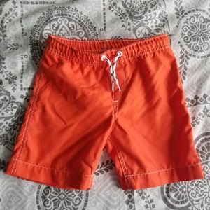Lands end swim shorts size 4